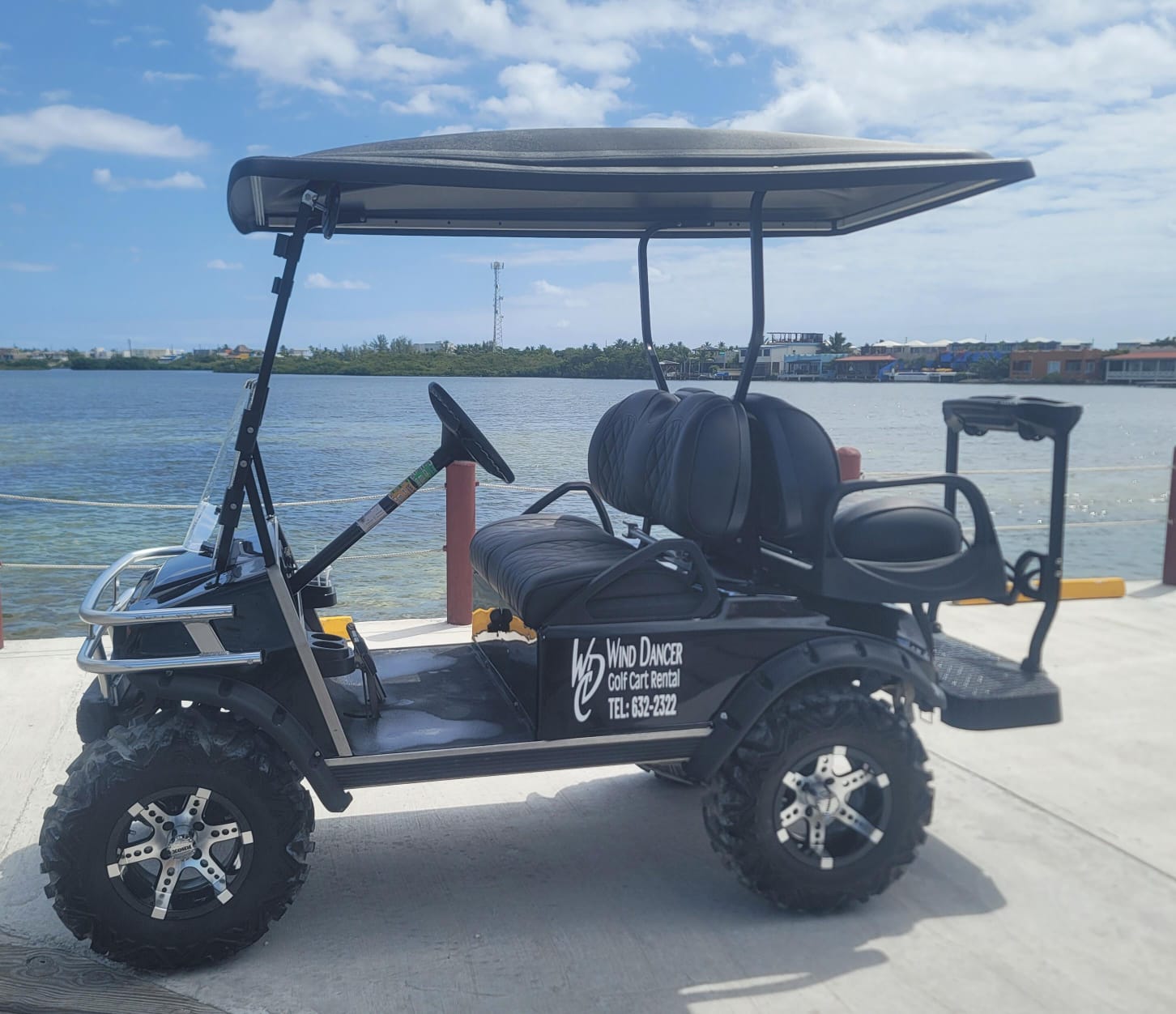 4-Seater Golf Cart Rental in San Pedro