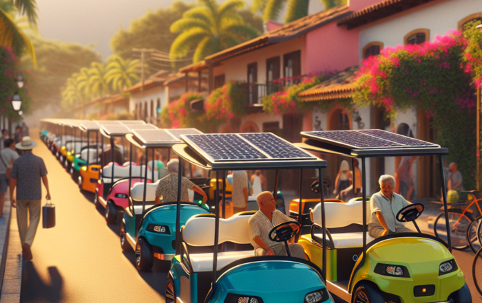 Eco friendly golf carts San Pedro