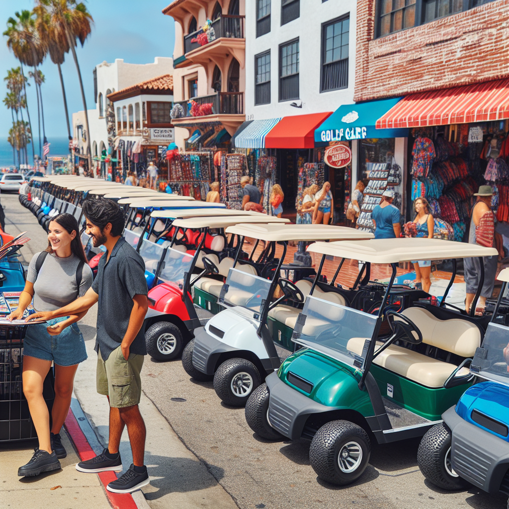 golf cart rentals in San Pedro