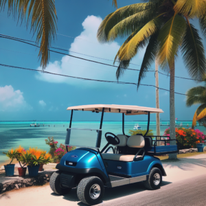 4 seater golf cart rental Belize