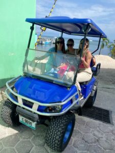 Best Golf Cart Rentals Tour Ambergris Caye on your own
