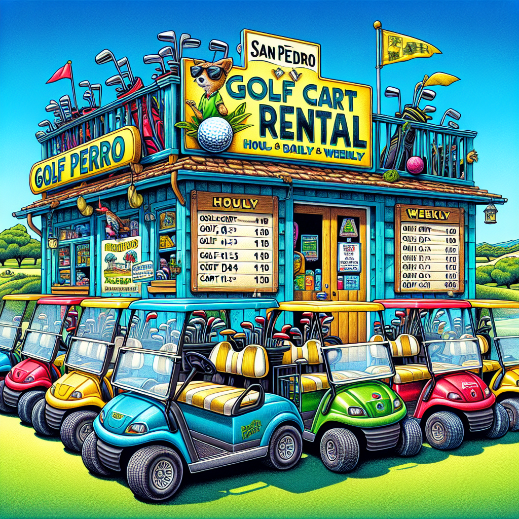 San Pedro golf cart rental rates