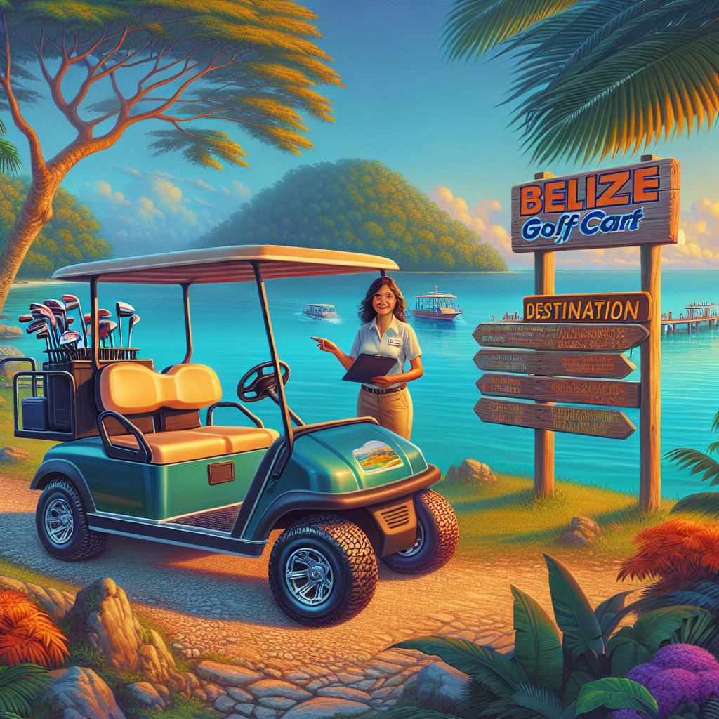 Belize golf cart hire