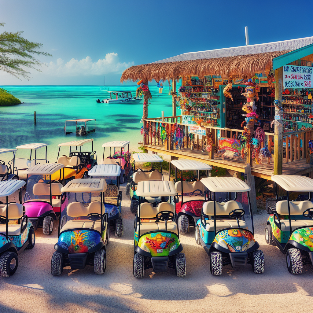 San Pedro Belize golf cart rental