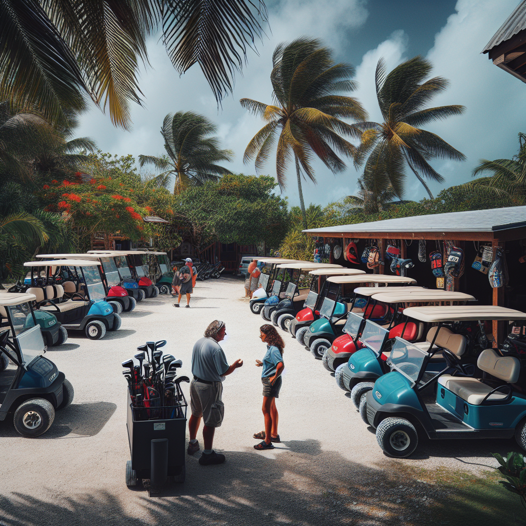 Ambergris Caye golf cart rentals