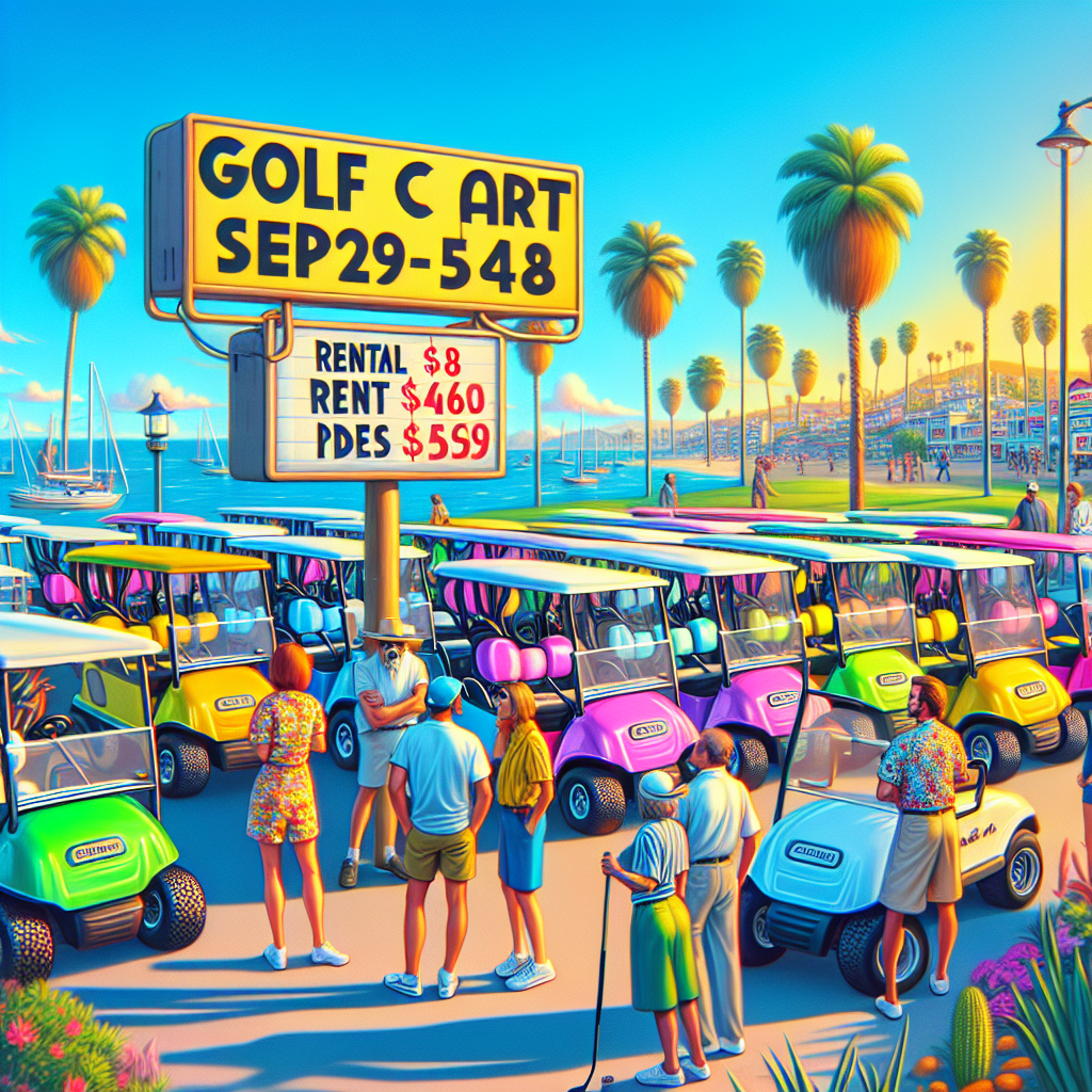 San Pedro golf cart rental rates