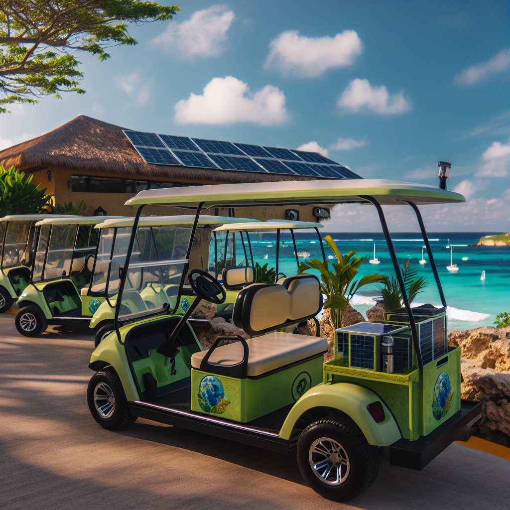 Eco friendly golf carts San Pedro