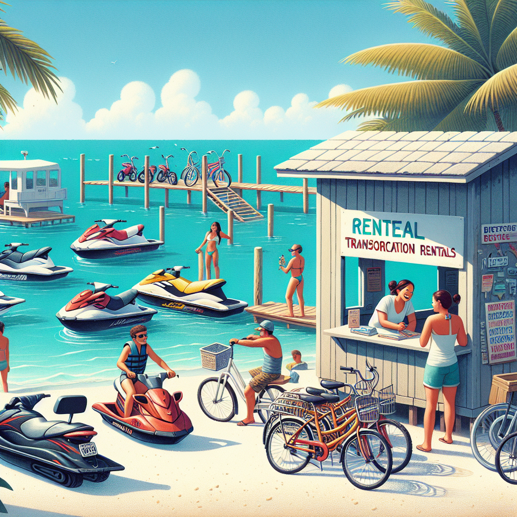 Belize island transportation rentals