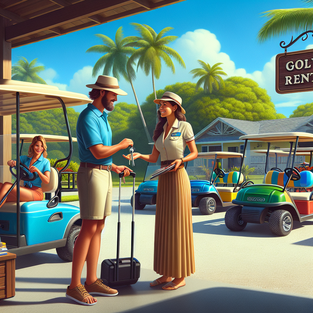 Belize golf cart hire