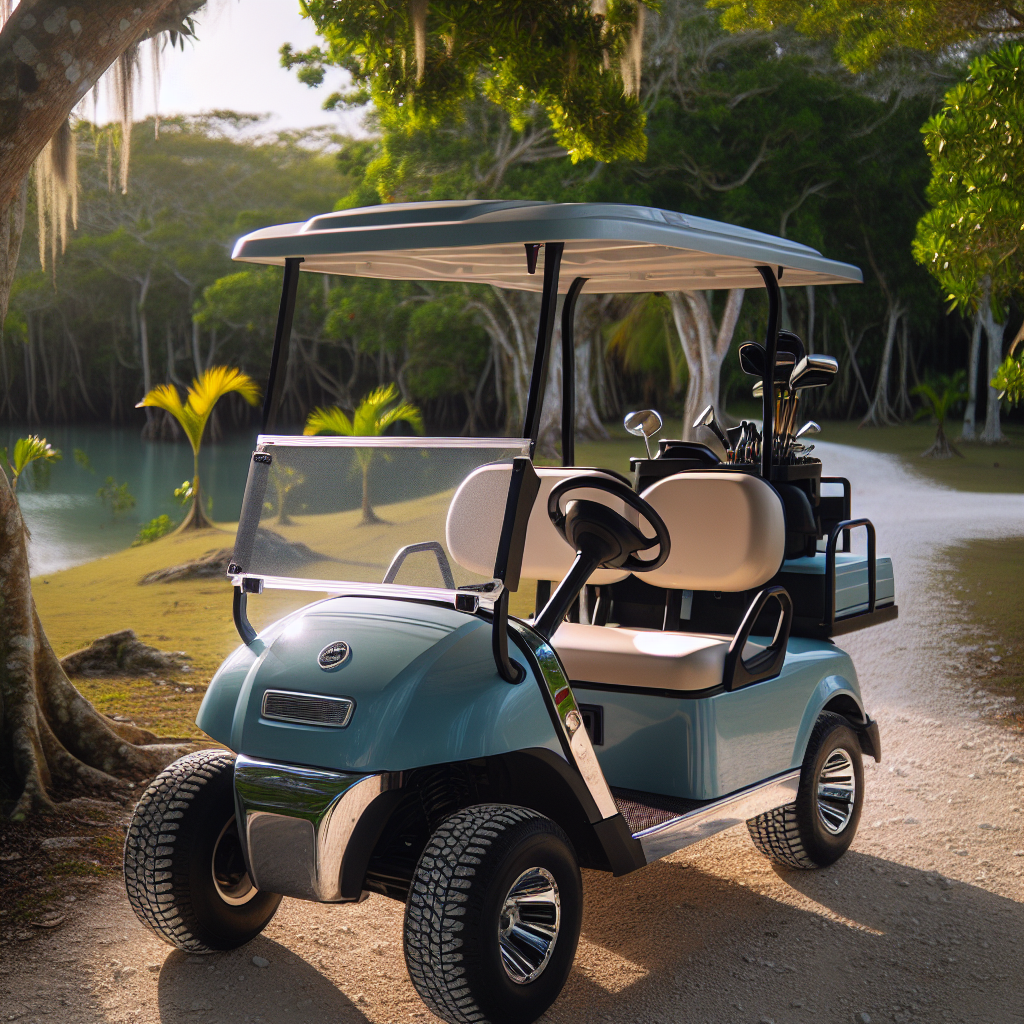 4 seater golf cart rental Belize