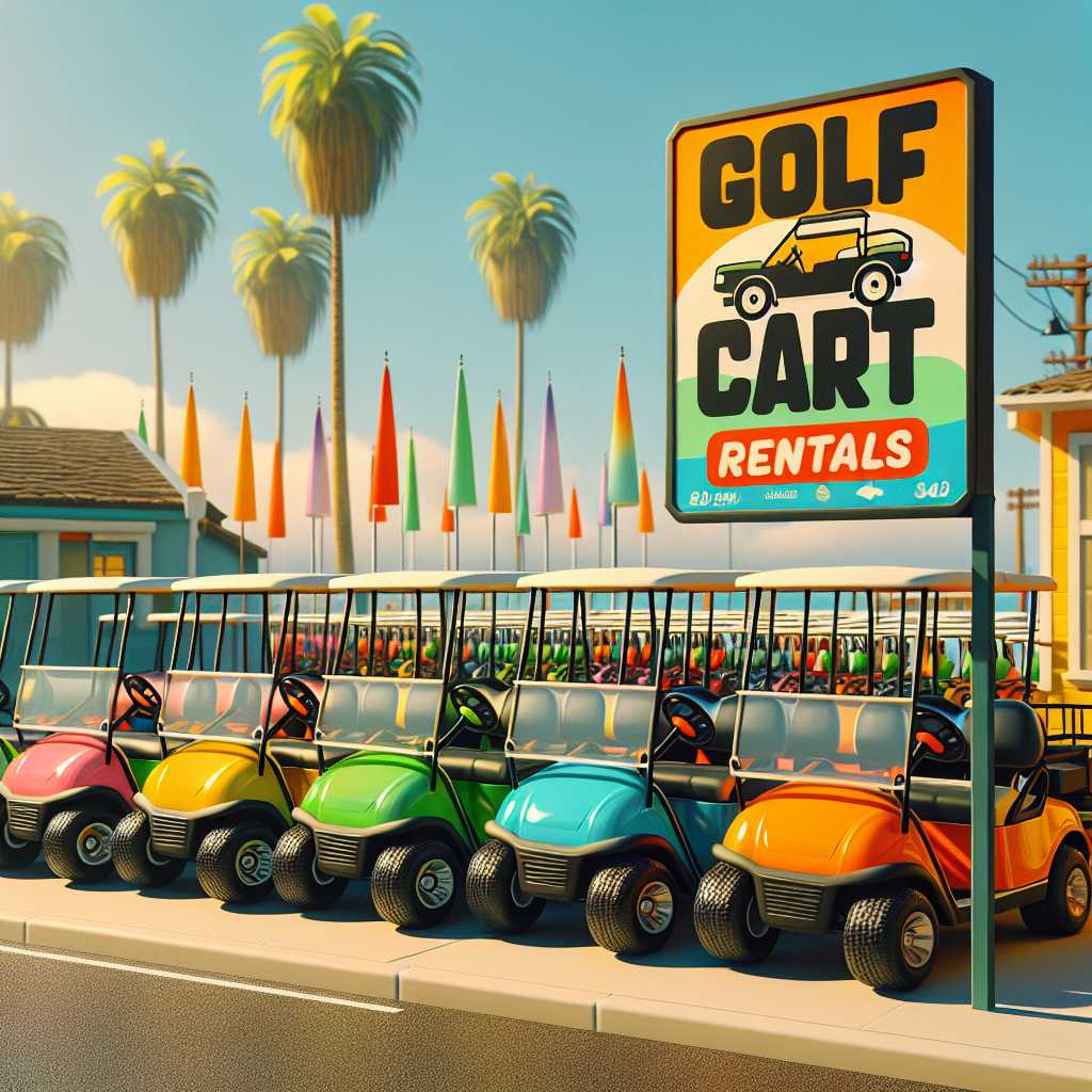 golf cart rentals in San Pedro