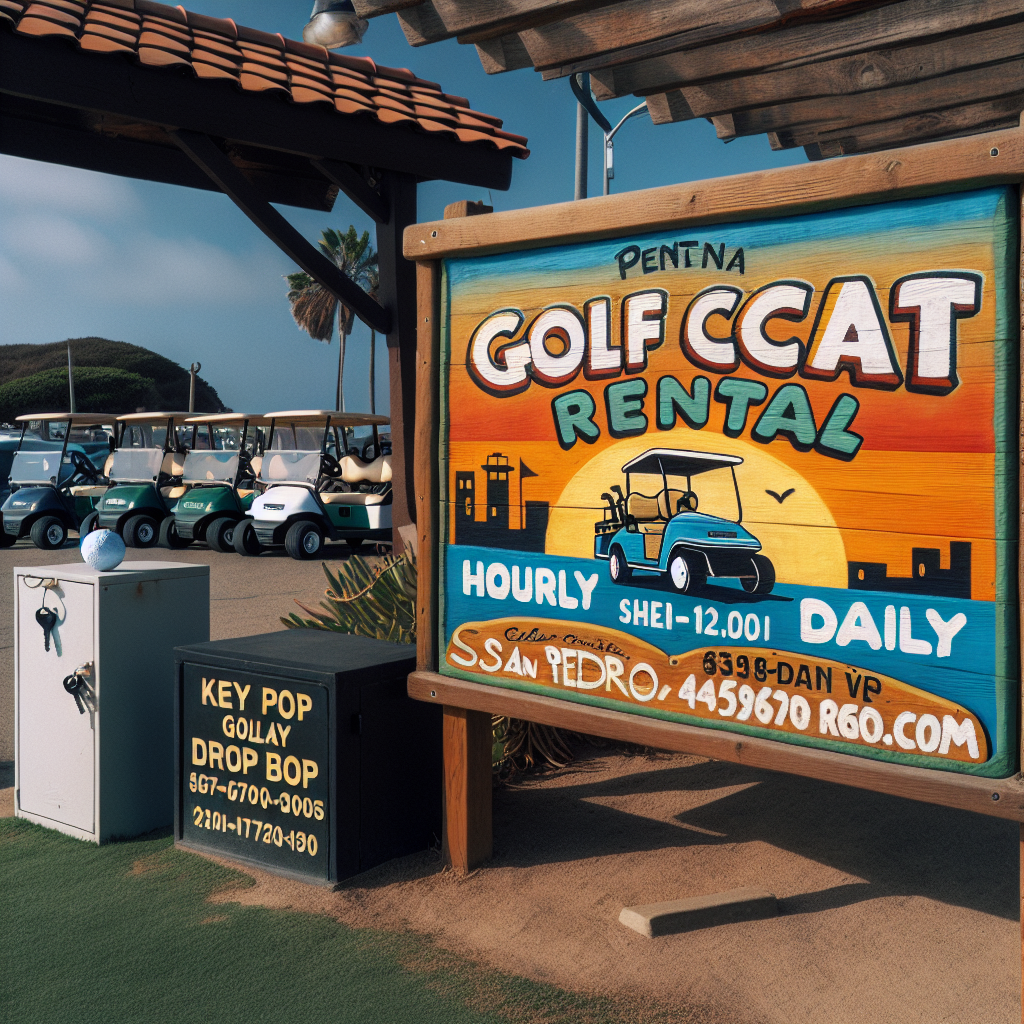 San Pedro golf cart rental rates