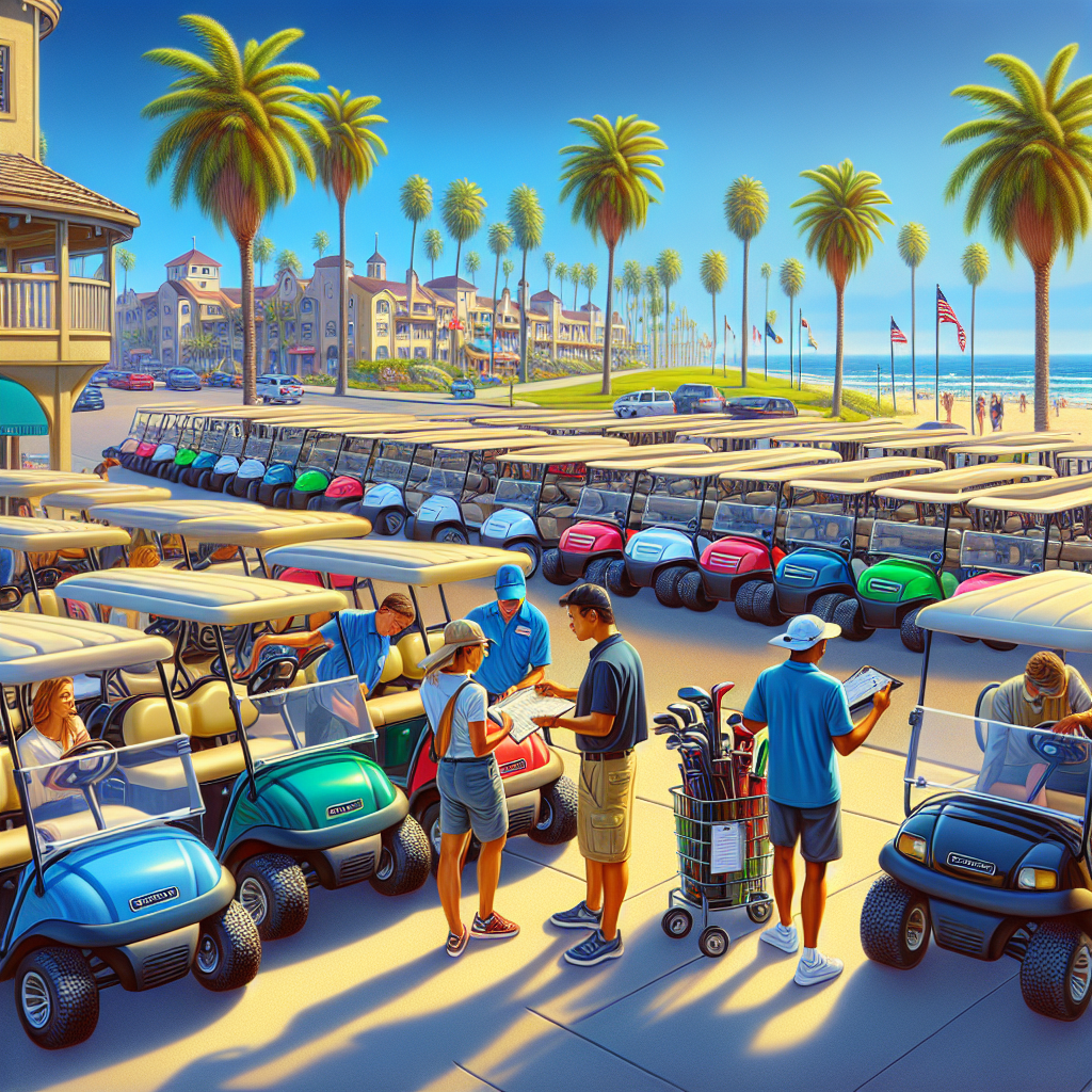 golf cart rentals in San Pedro