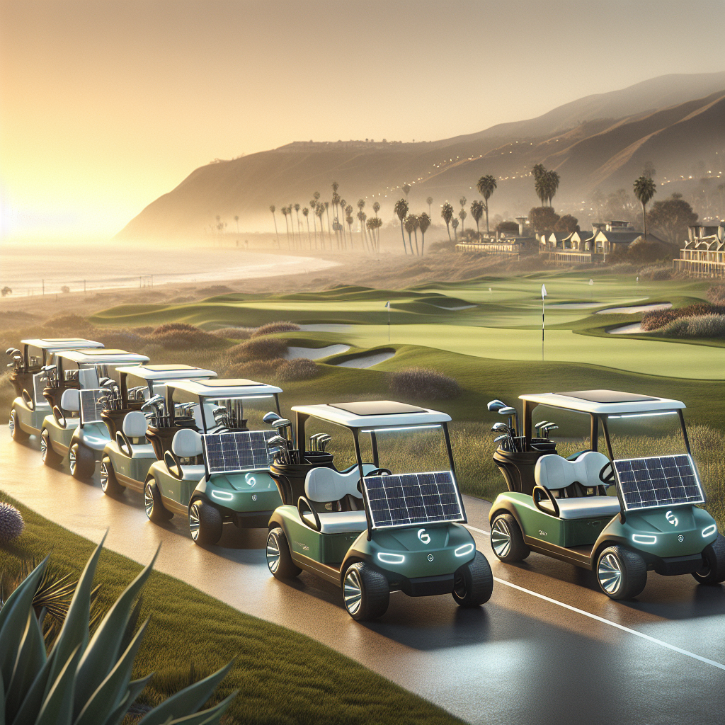 Eco friendly golf carts San Pedro