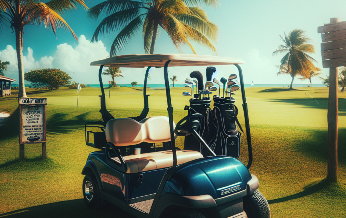 4 seater golf cart rental Belize