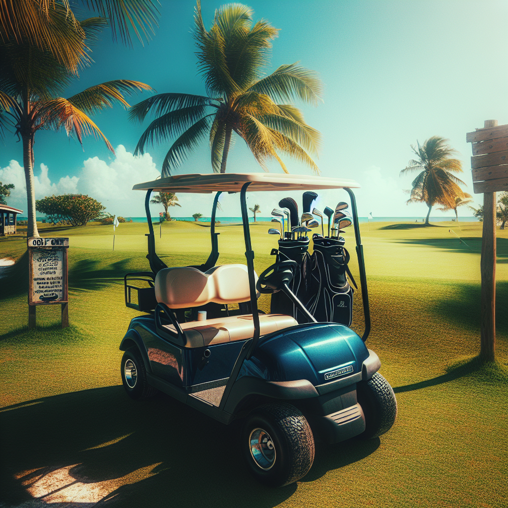 4 seater golf cart rental Belize